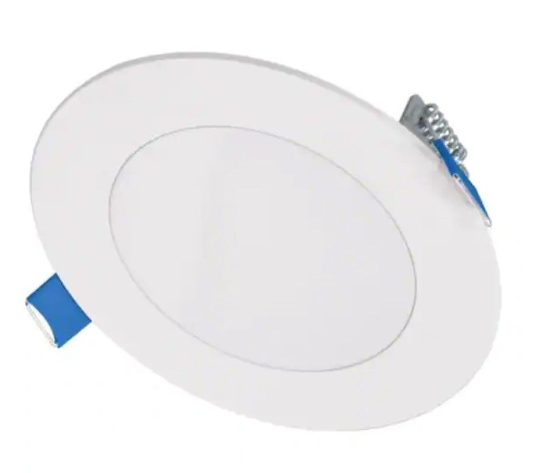 Photo 1 of 
HLBSL 4 in. Color Selectable New Construction or Remodel Canless Recessed Integrated LED Kit