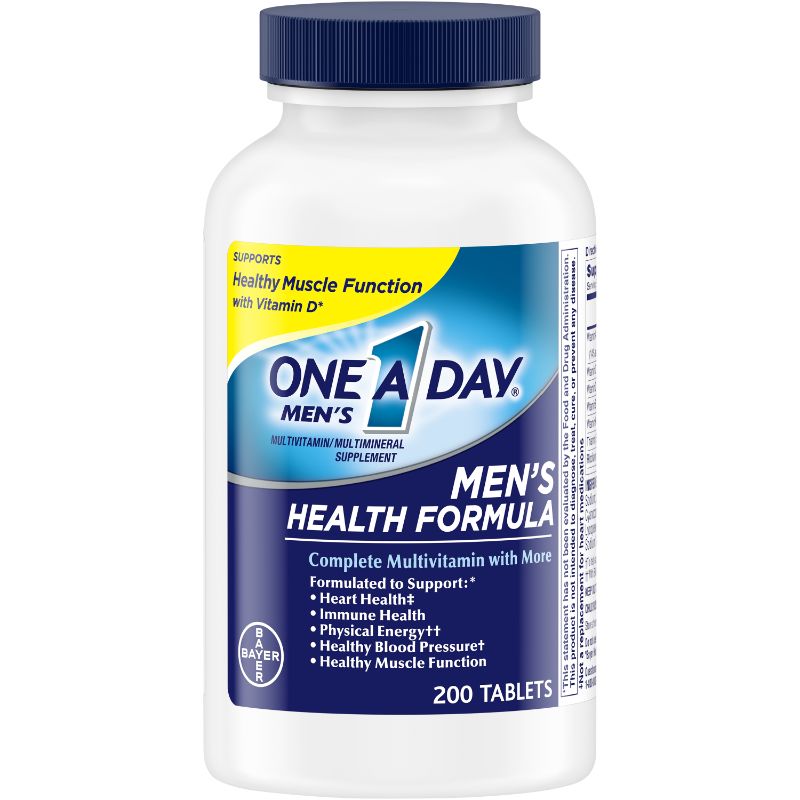 Photo 1 of expires 12/23***One a Day One-a-Day Men's Health Formula Tablets, 200 Ct | CVS
