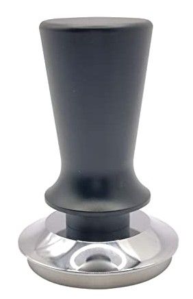 Photo 1 of 51mm Espresso Tamper for Espresso Machine Accessories with Calibrated Spring Loaded, Stainless Steel Flat Base Espresso Coffee Barista Hand Calibrated Tamper Tools, Black
