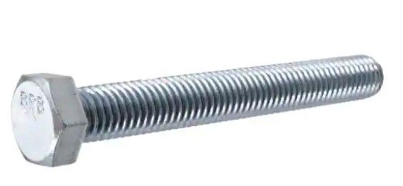 Photo 1 of 1/2 in.-13 x 4 in. Zinc Plated Hex Bolt (25-Pack)
