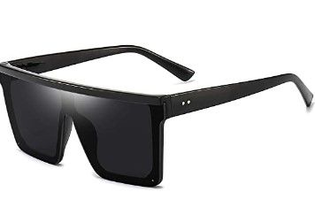 Photo 1 of Square Oversized Sunglasses Top Big Black Frame Shades Dollger