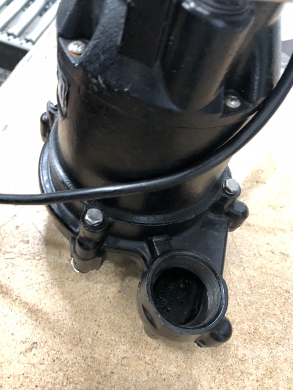 Photo 5 of 1/2 HP Cast Iron Sump Pump
