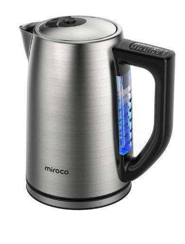 Photo 1 of Miroco Electric Kettle Temperature Control Stainless Steel 1.7 L Tea Kettle