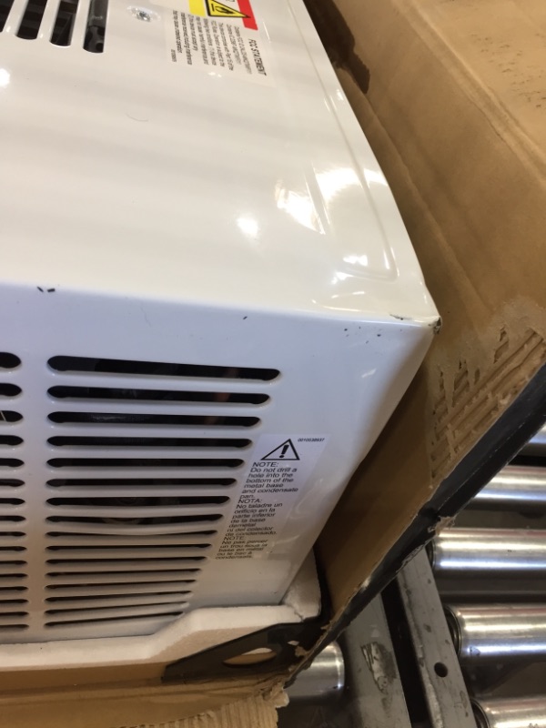 Photo 3 of **covered in some oil substance**
GE Profile Ultra Quiet Window Air Conditioner 8,100 BTU, WiFi Enabled Energy Efficient for Medium Rooms, Easy Installation with Included Kit, 8K Window AC Unit, Energy Star, White

