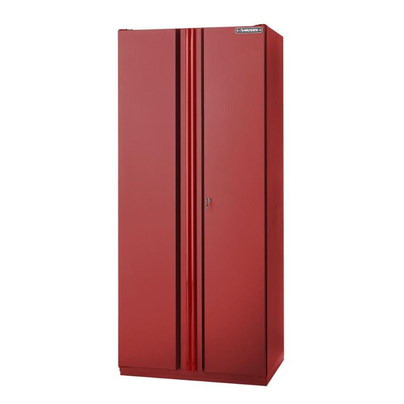 Photo 1 of **cabinet has small dents**keys attached to top drawer on right side**
Husky
Heavy Duty Welded 20-Gauge Steel Freestanding Garage Cabinet in Red (36 in. W x 81 in. H x 24 in. D)
