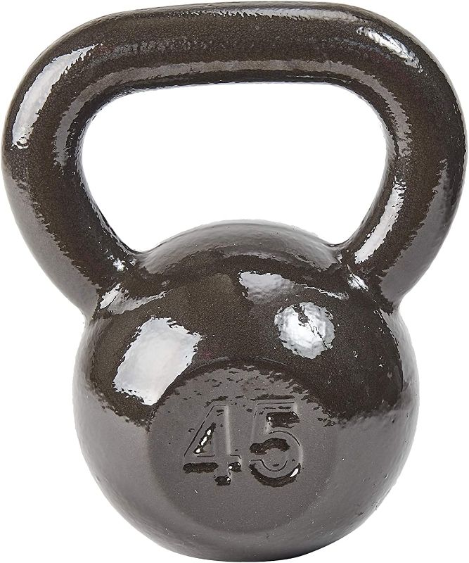 Photo 1 of 45 lbs. BalanceFrom All-Purpose Solid Cast Iron Kettlebell Weight
