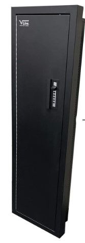 Photo 1 of **parts only, lock is stuck **
Outside: 53.00" H x 16.75" W x 5.75" D
V-Line Tactical Closet Vault In-Wall Safe 51653-S FBLK
