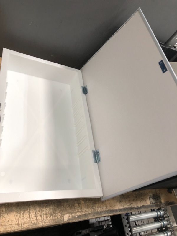 Photo 1 of 16 in. W x 26 in. H Frameless Beveled Mirrored Recessed or Surface Mount Medicine Cabinet
by Zenith