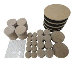 Photo 1 of 2-pack ***Everbilt Assorted Self-Adhesive Round Furniture Sliders, Felt Pads for Hard Floors and Surface Bumpers Value Pack (336-Piece)