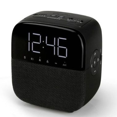 Photo 1 of CR60 Tune Clock Radio with Bluetooth Speaker - Black - Capello

