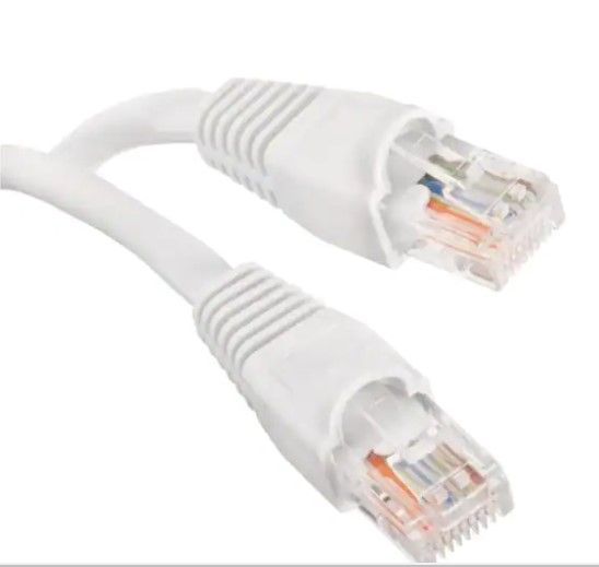 Photo 1 of (X3) 100 ft. CAT6 Ethernet Cable in White
