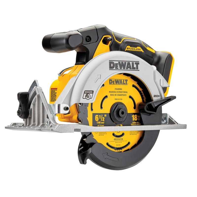 Photo 1 of 20-Volt MAX Cordless Brushless 6-1/2 in. Circular Saw (Tool-Only)
