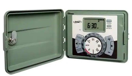 Photo 1 of 12-Station Easy-Set Logic Indoor/Outdoor Sprinkler Timer
