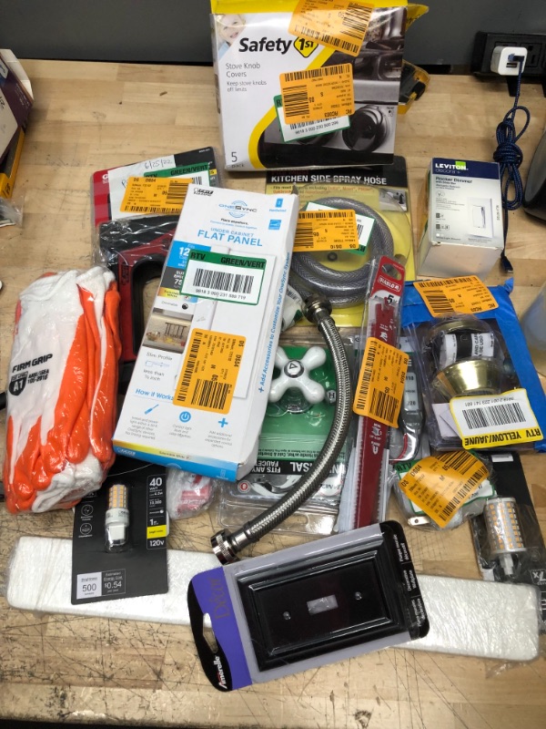 Photo 1 of  Bundle Of assorted  home , Electrical &  plumbing items 
