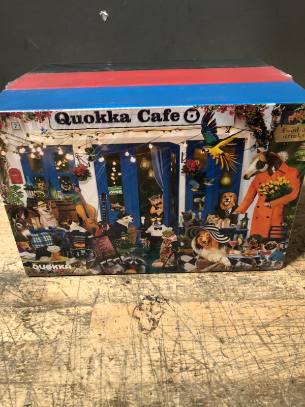 Photo 1 of 1000 Piece Jigsaw Puzzles for Adults - Set of 3 Puzzles for Men and Women by QUOKKA - Funny Animals for Kids Ages 8-12 and Up - Colourful Game with Cats Dogs Pets for Family
