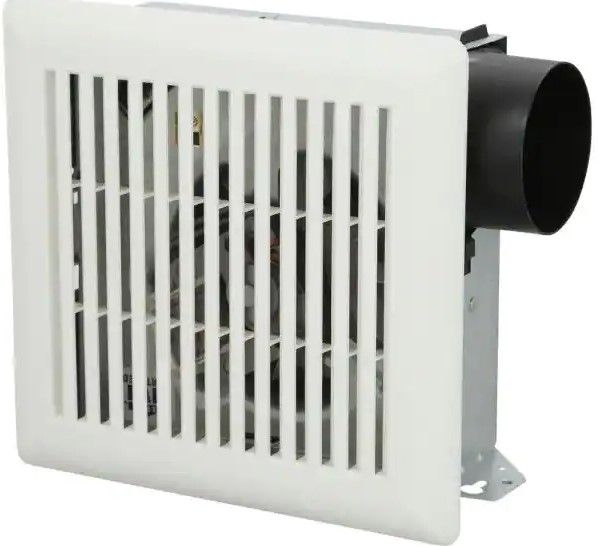 Photo 1 of 50 CFM Ceiling/Wall Mount Bathroom Exhaust Fan
