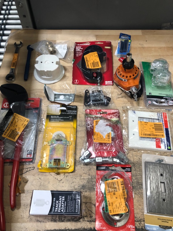 Photo 1 of  Bundle Of assorted  home , Electrical &  plumbing items (39)
