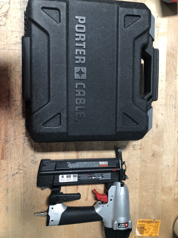 Photo 2 of 
Porter-Cable
18-Gauge Pneumatic Brad Nailer Kit