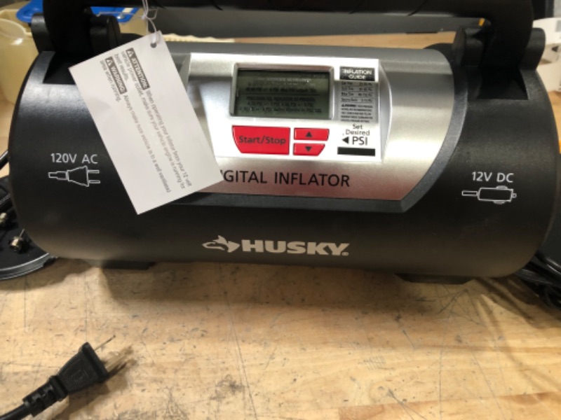 Photo 4 of 
Husky
12/120 Volt Auto and Home Inflator