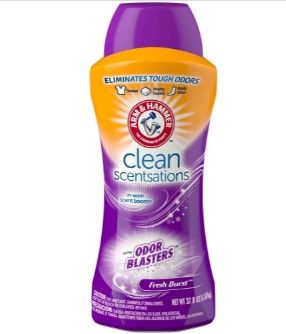 Photo 1 of 4- Pack Arm & Hammer Clean Scentsations in-Wash Scent Booster W/ Odor Blaster - 37.8oz