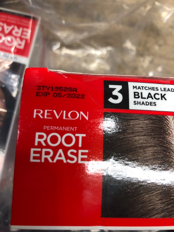 Photo 3 of * read below* 4 pack - Root Erase Permanent Hair Color, Black (Pack of 2)
