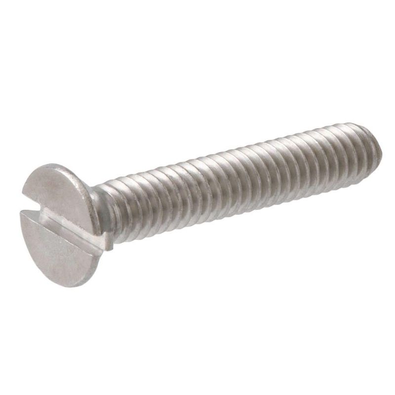 Photo 1 of #6-32 x 2 in. Phillips Flat Head Stainless Steel Machine Screw (20-Pack)
