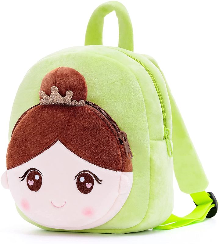 Photo 1 of Gloveleya Toddler backpack Girls Gift Kids Soft Plush Bag Green Ballet Age 2+
