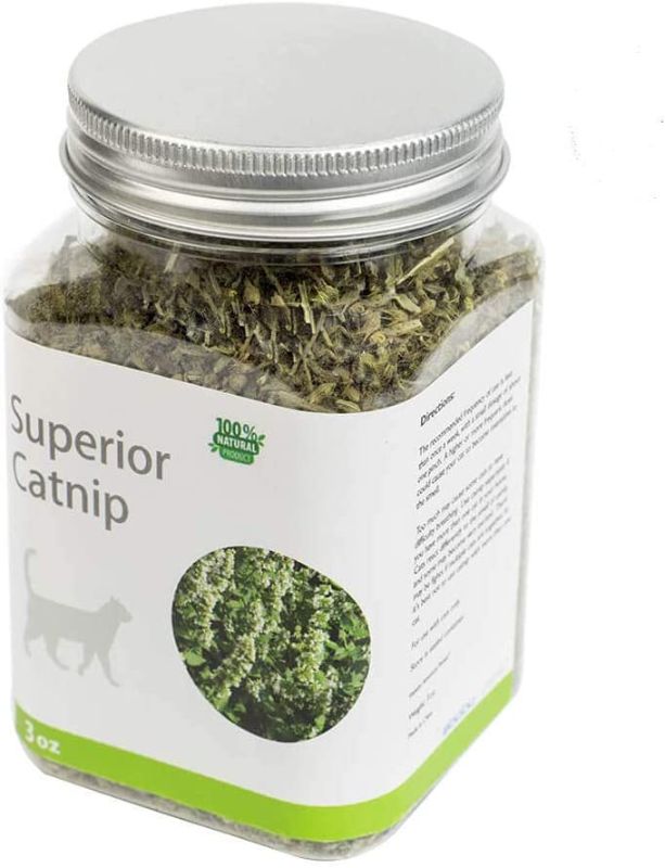 Photo 1 of  ** NON EXP PRINTED **      ** SETS OF 4 **
abobo LIFESTYLE Catnip for Cats Treats 100% Natural White Flower Variety (Grade A) 3 oz
