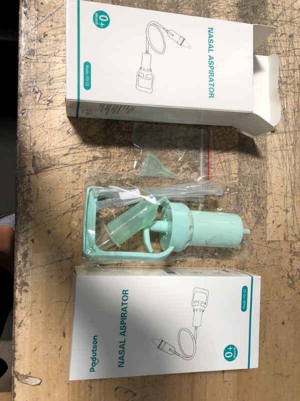 Photo 2 of ** SETS OF 2 **
Nasal Aspirator, Baby Powerful Nose Sucker Cleaner for Newborn, Infant and Toddlers
