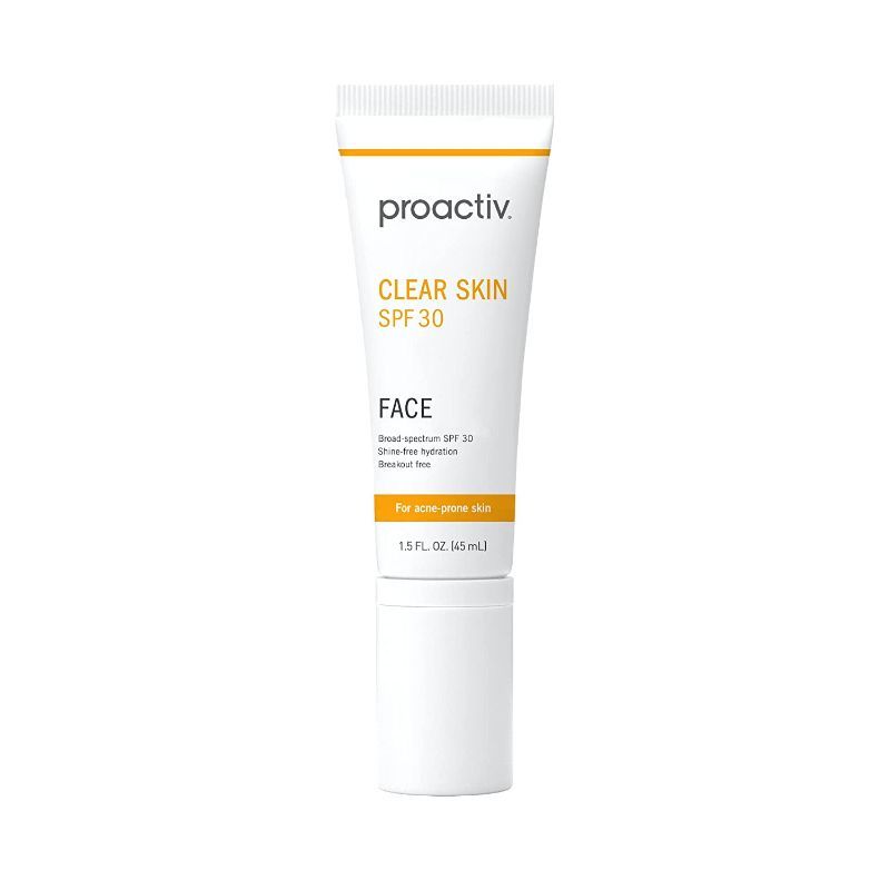 Photo 1 of ** EXP: 03/2024 **
Proactiv Clear Skin Face Sunscreen Moisturizer With SPF 30 - Hydrating SPF Lotion And Sensitive Skin Sunscreen For Oily Skin And Acne-Prone Skin, Oil Free Matte Skincare Sunscreen, 1.5oz
