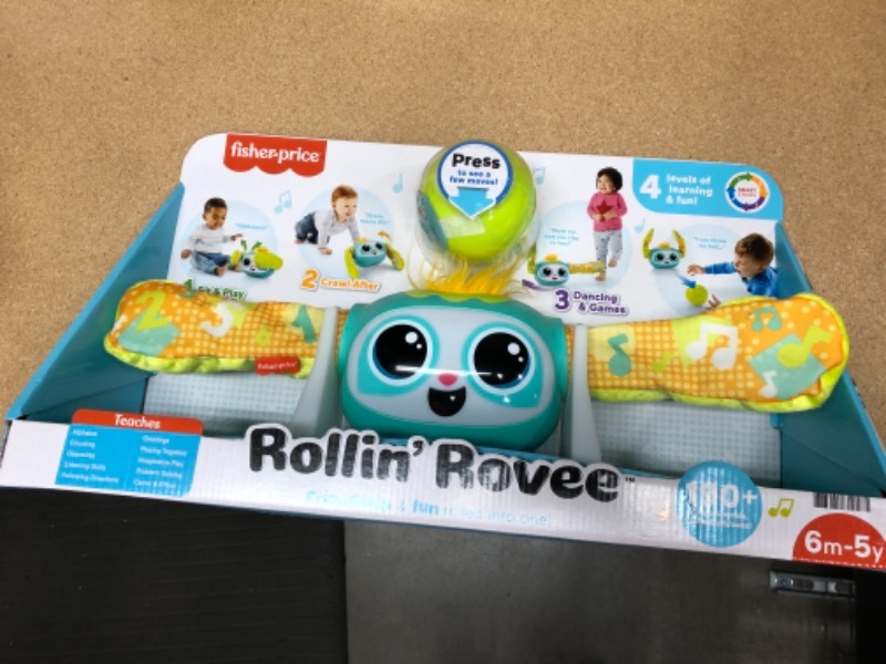 Photo 2 of Fisher-Price Rollin’ Rovee Interactive Musical Activity Learning Toy
