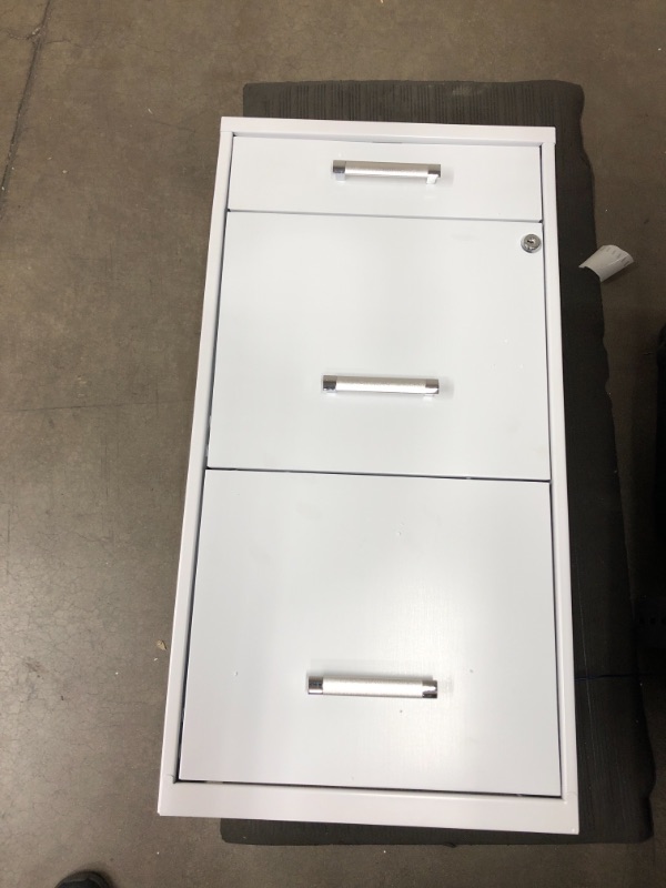 Photo 1 of **MINOR DENTS** HIRSH 3-Drawer File Cabinet Steel
