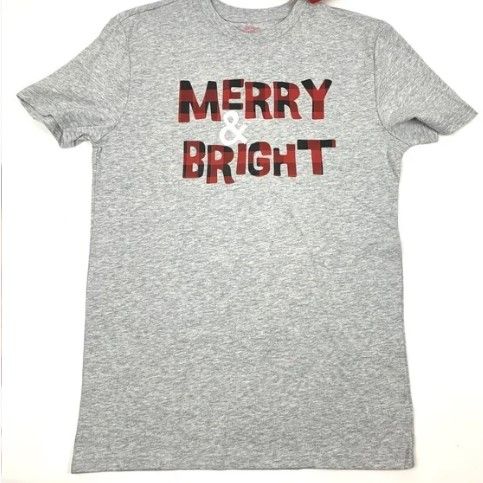 Photo 1 of ** SETS OF 12 **
WONDERSHOP Mens Plaid Merry and Bright Holiday Pajama T-Shirt
SIZE: XL
