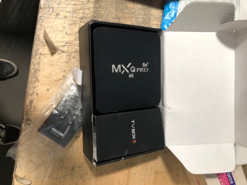 Photo 3 of MXQ Pro 5G Android 11.1 TV Box,CICCI Pro 5G 2022 Upgraded Version Ram 2GB ROM 16GB Android Smart Box H.265 HD 3D Dual Band 2.4G/5.8G WiFi Quad Core Home Media Player
**USED**