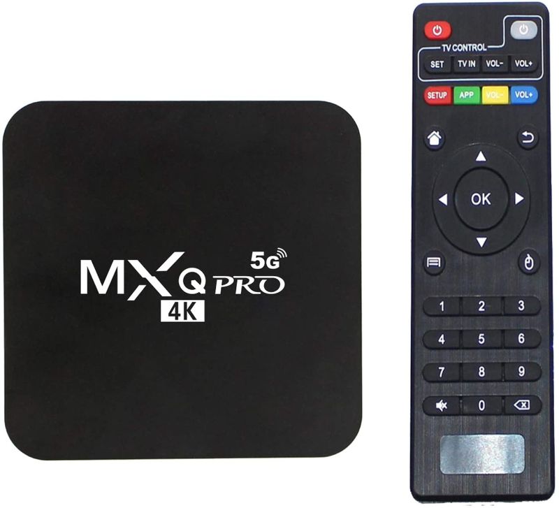 Photo 1 of MXQ Pro 5G Android 11.1 TV Box,CICCI Pro 5G 2022 Upgraded Version Ram 2GB ROM 16GB Android Smart Box H.265 HD 3D Dual Band 2.4G/5.8G WiFi Quad Core Home Media Player
**USED**