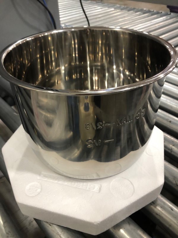 Photo 2 of 8qt Stainless Steel Inner Pot