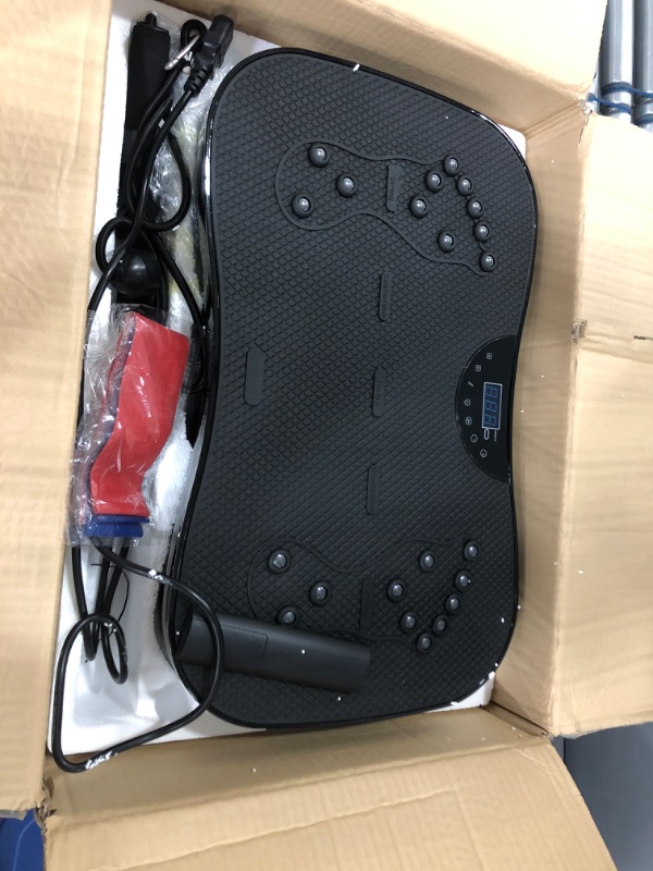Photo 2 of ***PARTS ONLY*** TODO Vibration Plate Whole Body Vibrating Plates for Weight Loss & Relieve Muscle Tightness, Remote Control/Bluetooth Music/Latex Loops/Resistance Bands