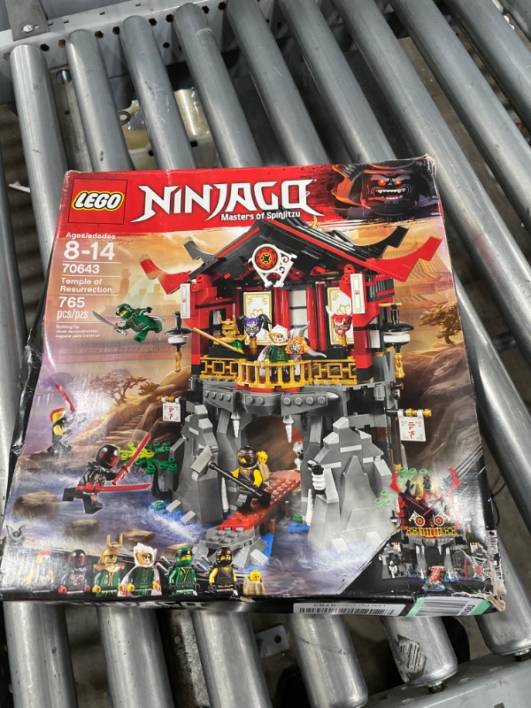 Photo 3 of LEGO NINJAGO Temple of Resurrection 70643 Building Kit (765 Piece)