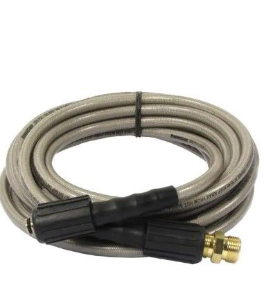 Photo 1 of 
PowerCare
1/4 in. x 25 ft. Replacement/Extension Hose with M22 Threaded Connections for 3200 PSI Cold Water Pressure Washers