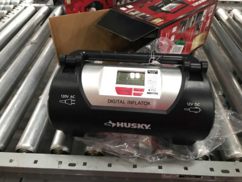 Photo 2 of Husky
12/120 Volt Auto and Home Inflator