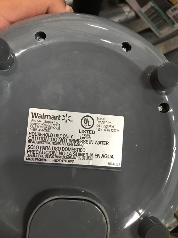 Photo 1 of Farberware 1.9QT Air Fryer, Grey