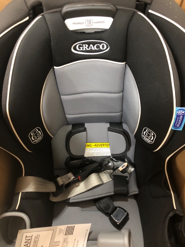 Photo 2 of Graco Extend2Fit Convertible Car Seat, Ride Rear Facing Longer with Extend2Fit, Gotham