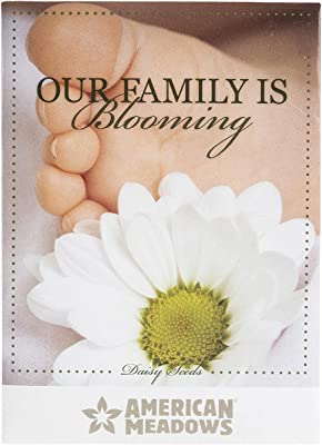 Photo 1 of American Meadows Wildflower Seed Packets "Our Family is Blooming" Baby Shower Party Favors (Pack of 20) - Wildflower Seed Packet Favors for Baby Showers and Sprinkles, Great Gift for Hostesses
