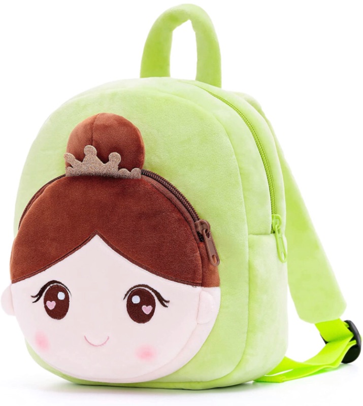 Photo 1 of Gloveleya Toddler backpack Girls Gift Kids Soft Plush Bag Green Ballet Age 2+…2 pack 