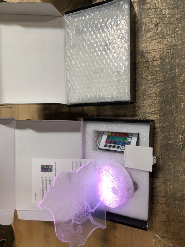 Photo 2 of Unicorn Gifts for Girls, Unicorn Lamp for Kids with Remote & Smart Touch, Dimmable Unicorn Light with 7 Colors+16 Colors Changing, Unicorn Toys for Girls 2 3 4 5 6 7 8 9 10 Year Old Girl Gifts 2 pack