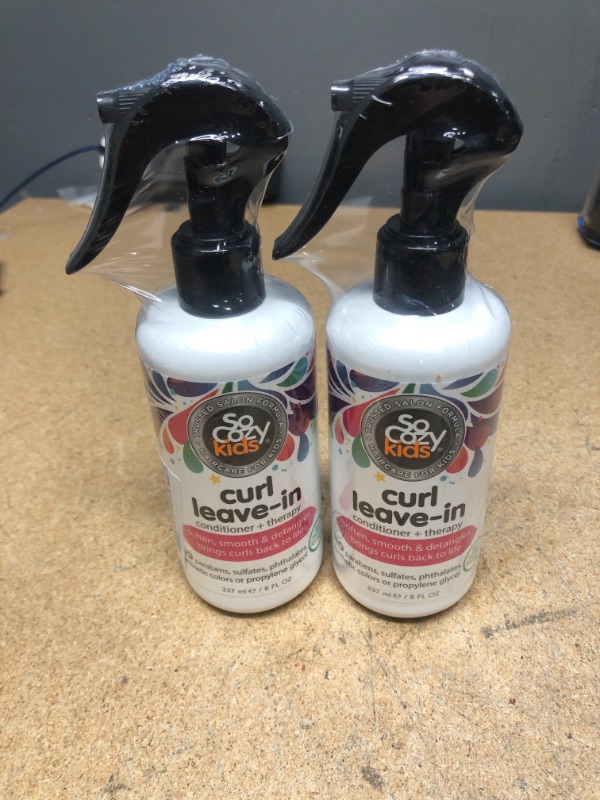 Photo 2 of 2PK-SoCozy Curl Leave in Conditioner For Kids Spray
