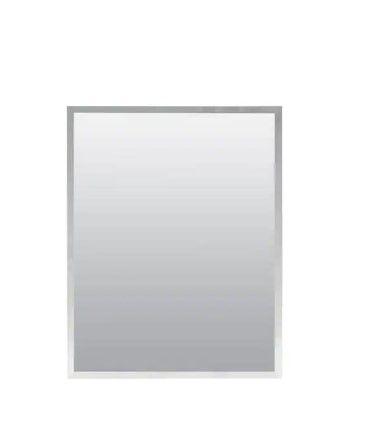 Photo 1 of 16 in. W x 26 in. H X 4 in. D Recessed or Surface Mount Frameless Beveled Bathroom Medicine Cabinet