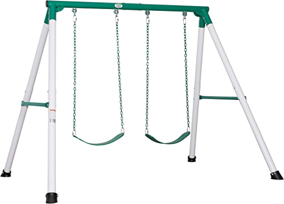 Photo 1 of box 1 of 2 only 1 box
Backyard Discovery Mini Brutus Heavy-Dute Metal A-Frame Swing Set
