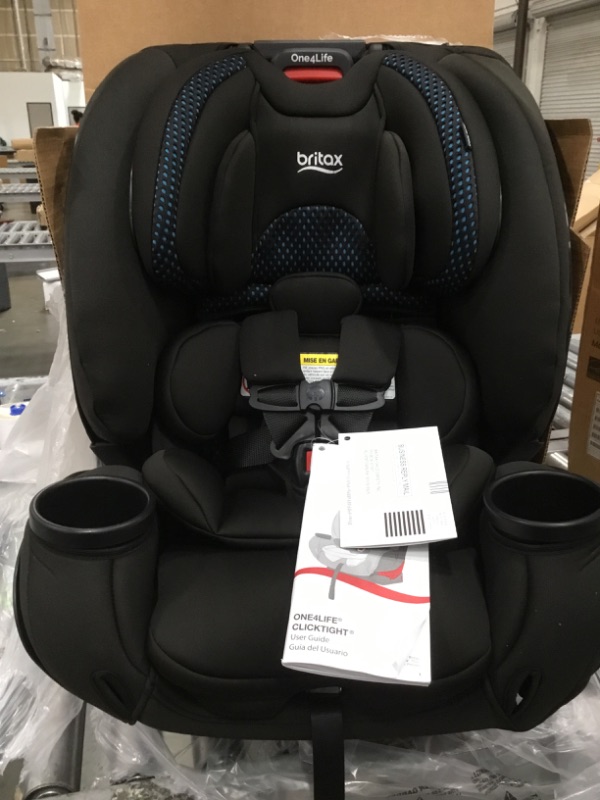 Photo 2 of Britax One4Life ClickTight All-in-One Car Seat – 10 Years of Use – Infant, Convertible, Booster – 5 to 120 Pounds + Cool Flow Ventilating Fabric