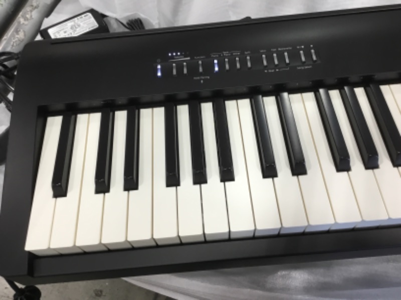 Photo 2 of Roland FP-30X Digital Piano with Built-in Powerful Amplifier and Stereo Speakers. Rich Tone and Authentic Ivory 88-Note PHA-4 Keyboard for unrivalled Acoustic Feel and Sound. (FP-30X-BK), Black